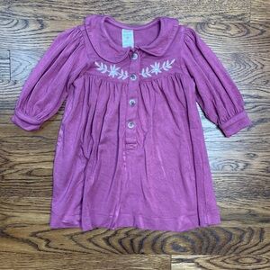 Kate Quinn Organic Bamboo Collection Embroidered Top 6-12 Months